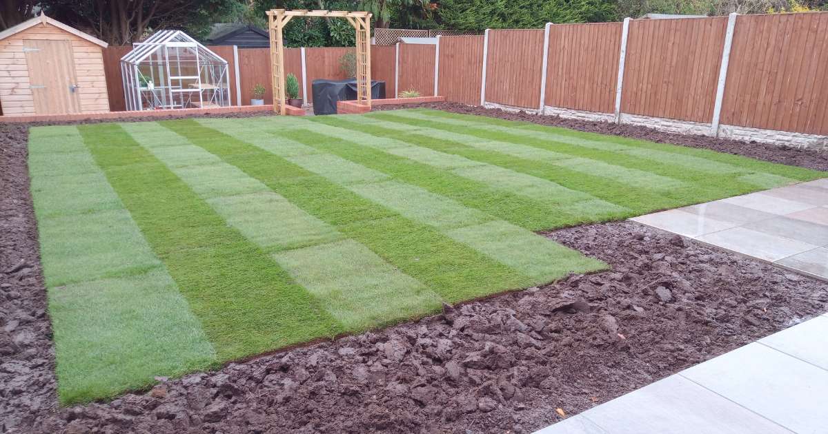 Professional grounds maintenance, new lawn turf replacement, borders and fencing works completed - Oakland Group, Outdoor Grounds Maintenance Services.